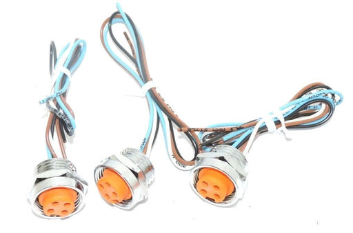 LOT OF 3 NEW TURCK RKF40-02/0.3M MINIFAST RECEPTACLES RKF400203M