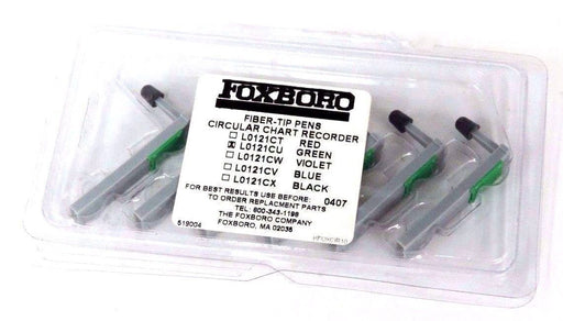 NEW FOXBORO L0121CU CIRCULAR CHART RECORDER FIBER TIP PENS