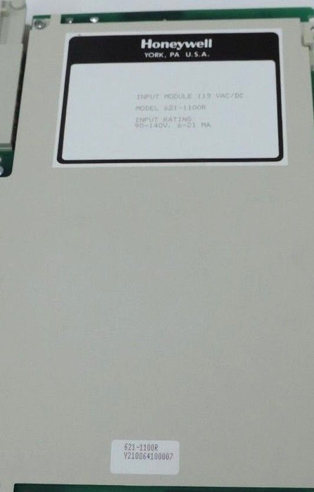 NIB HONEYWELL 621-1100R INPUT MODULE 6211100R, 115 VAC/DC, 90-140V, 6-21 MA.
