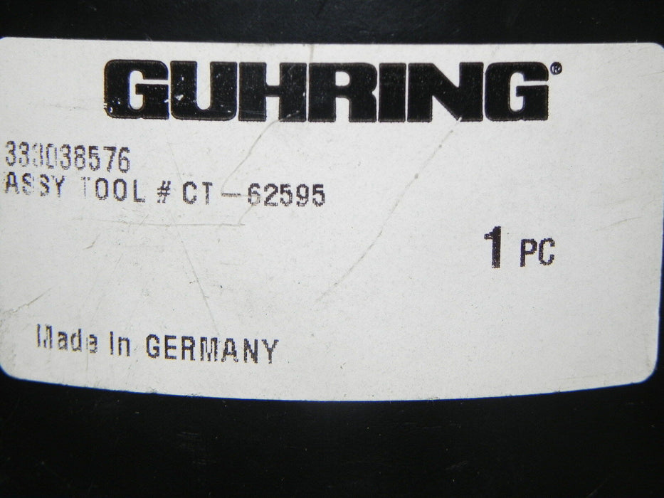 GUHRING HSK63 A TOOLHOLDER CT-62596 14X120 W/ 14MM SOLID CARBIDE STEPDRILL