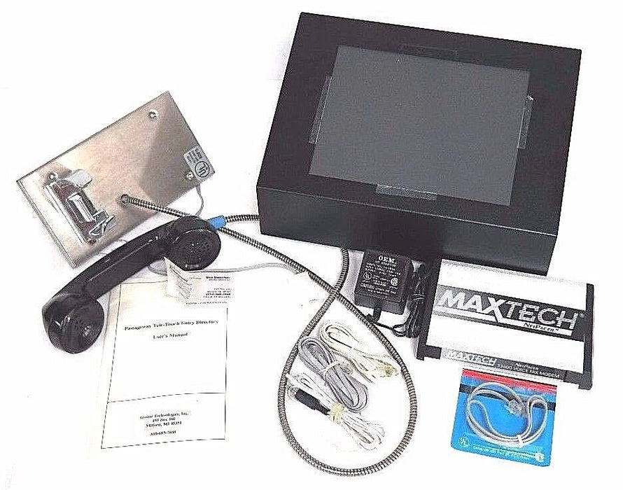 NIB PASSAGEWAY TELE-TOUCH ENTRY DIRECTORY SYSTEM W62BN-4108508-E04