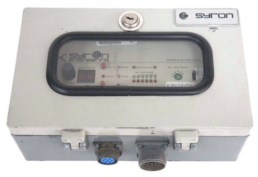 REPAIRED SYRON K90-24V DOUBLE BLANK ANALYZER K9024V