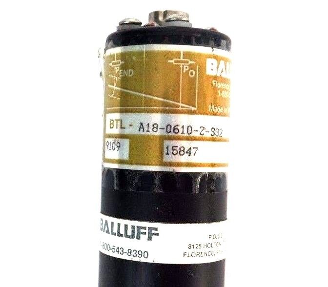 BALLUFF BTL-A18-0610-Z-S32 MICROPULSE TRANSDUCER 33-1/2" TOTAL LENGTH