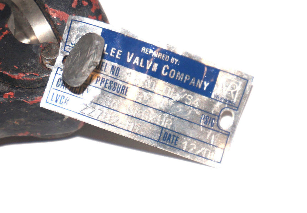 TELEDYNE 1850-0L/S4 PRESSURE RELIEF VALVE 18500LS4 REPAIRED