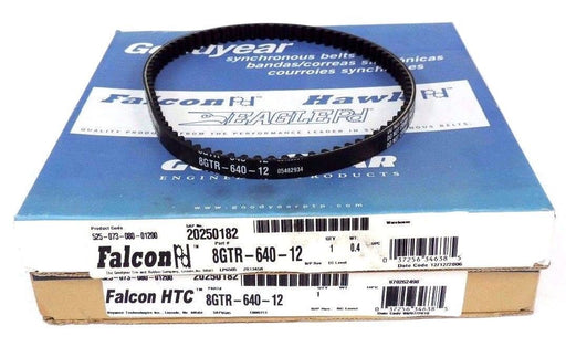 LOT OF 2 NIB GOODYEAR ENGINEERED PRODUCTS 8GTR-640-12 FALCON HTC GEARBELTS