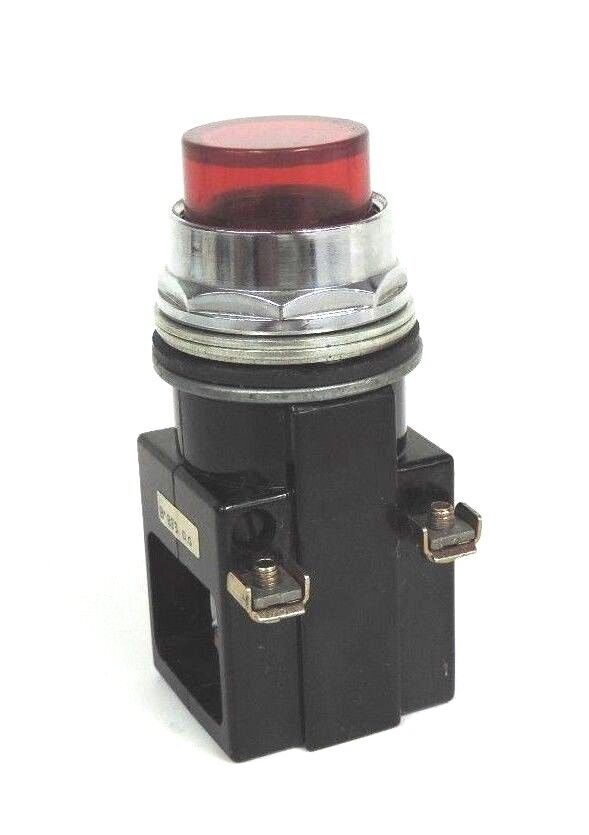 NEW SIEMENS 52PA4G2 PILOT LIGHT SER F 120 VAC RED