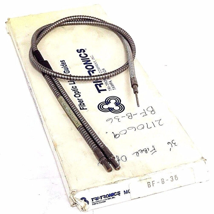 NIB TRI-TRONICS BF-B-36 FIBER OPTIC LIGHT GUIDE BFB36