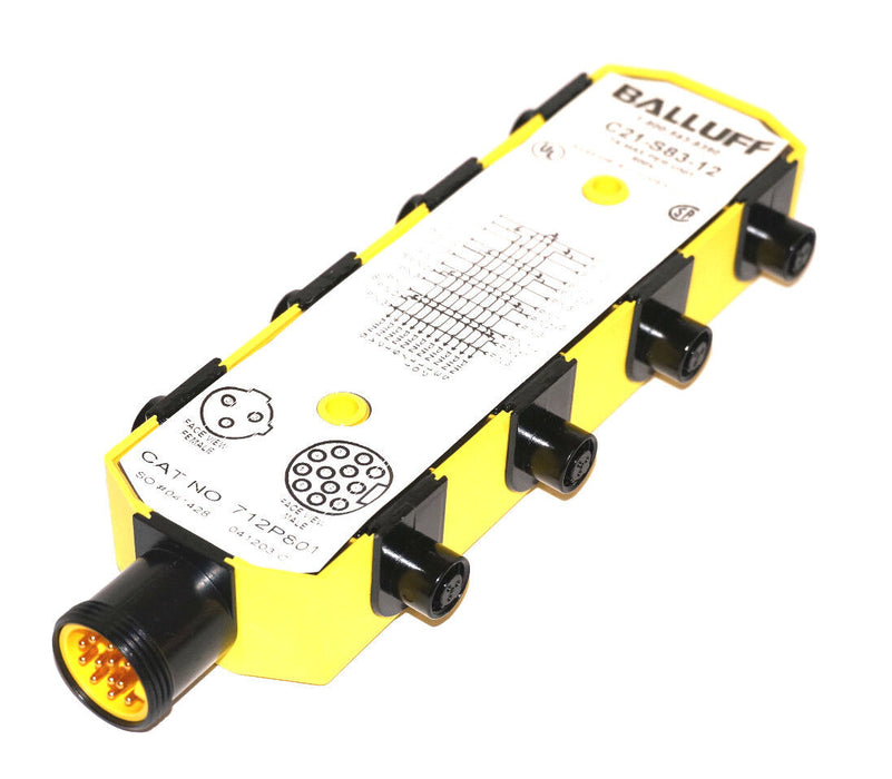 NIB BALLUFF C21-S83-12 BCC CONNECTIVITY PRODUCTS 313676, CAT. NO. 712P801
