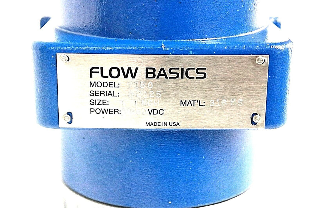 NIB FLOW BASICS MODEL 7150 1" FLOW METER 3307.0024