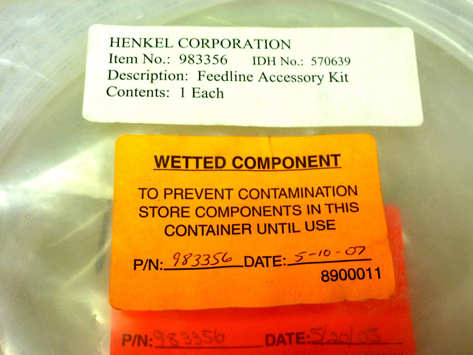 LOT OF 4 NEW HENKEL LOCTITE 983356 FEEDLINE ACCESSORY KIT IDH NO. 570639