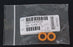 LOT OF 2 NEW WATERS WAT089834 PLUNGER SEALS .375