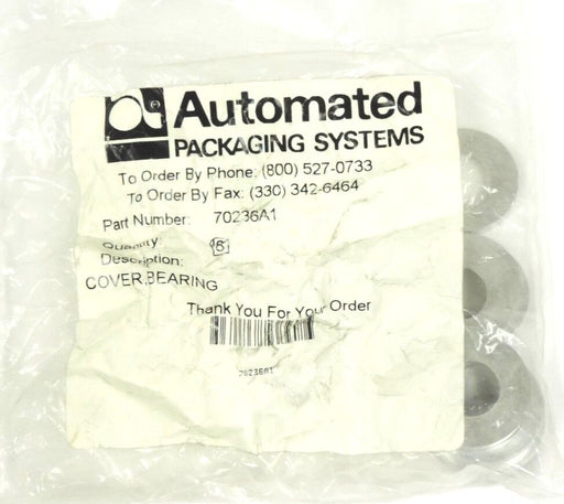 LOT OF 8 NEW AUTOMATED PACKAGING 70236A1 COVER, BEARINGS