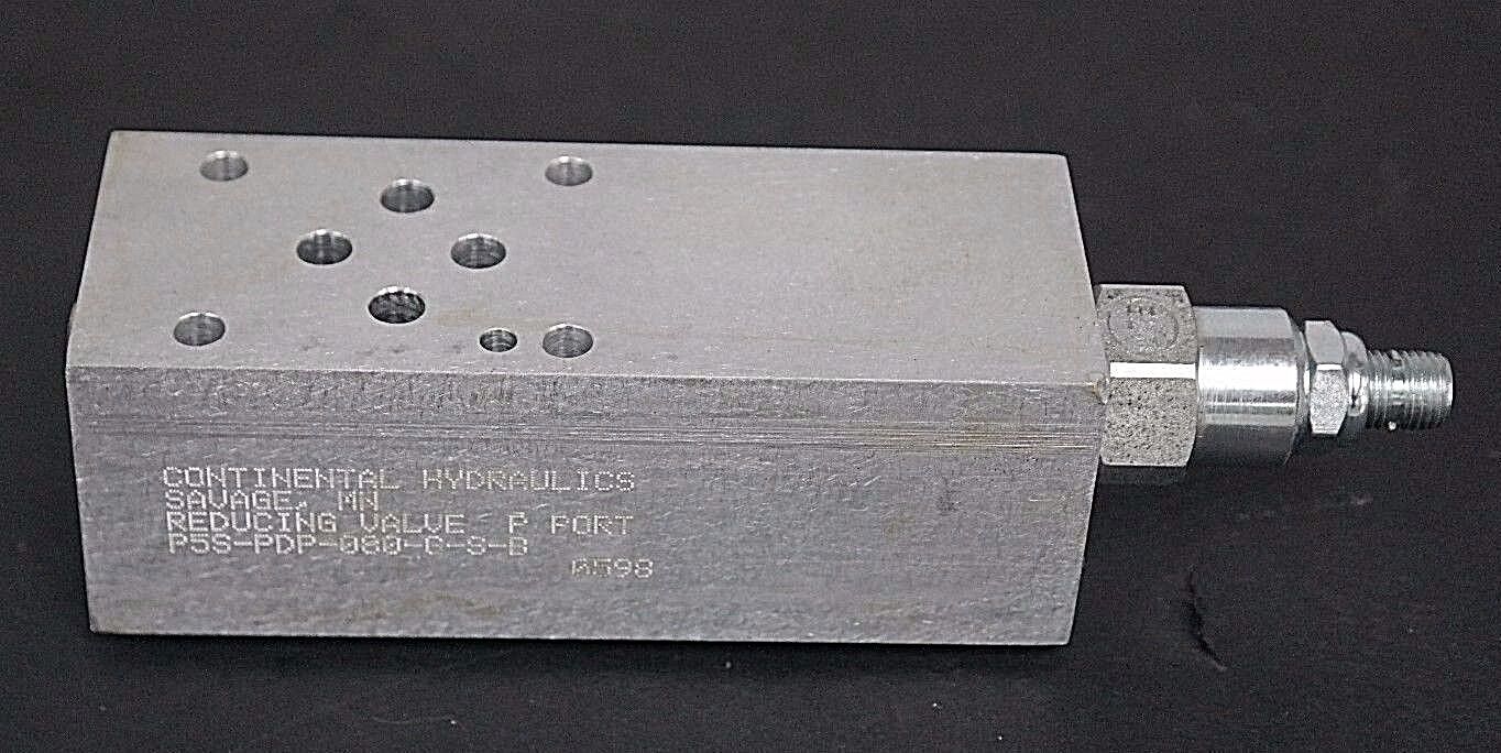 NEW CONTINENTAL HYDRAULICS P5S-PDP-080-G-S-B REDUCING VALVE P-PORT P5SPDP080GSB