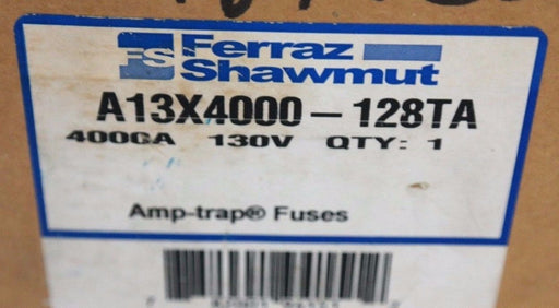 FERRAZ SHAWMUT A13X4000-128TA AMP-TRAP FUSE 4000A, 130V, A13X4000128TA