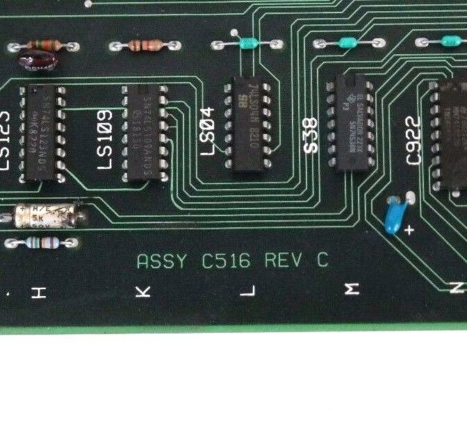GOULD MODICON AS-516P-002 MEMORY MODULE PROM/PC BOARD PCB C516-000 REV. C