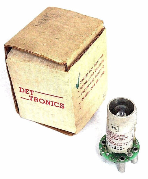 NEW DET TRONICS DE1777AT UV SENSOR MODULE 002181-01, 002326-01 REV. A