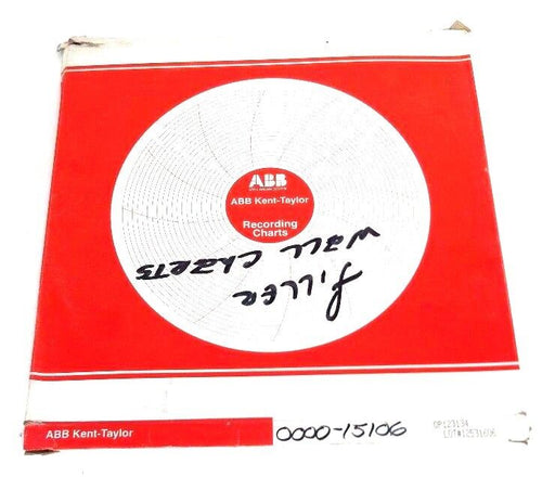NEW ABB KENT TAYLOR 0P123134 RECORDING CHARTS