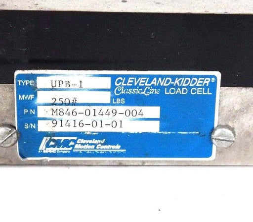 CLEVELAND-KIDDER M846-01449-004 UPB-1 LOAD CELL 250LBS