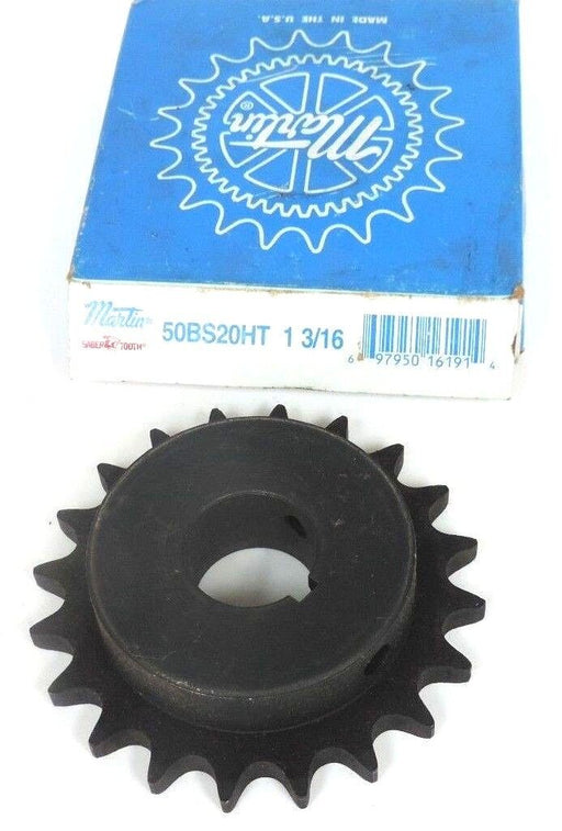 NIB MARTIN 50BS20HT 1 3/16 SABER TOOTH SPROCKET