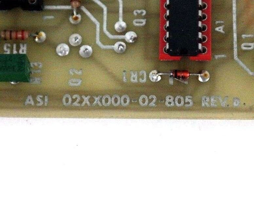 ASI 02XX000-02-805 CNC BOARD REV D 02XX00002805