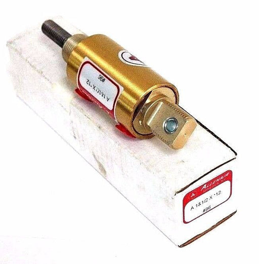 NIB ALLENAIR A 1-1/2 X *12 #96 BRASS AIR CYLINDER