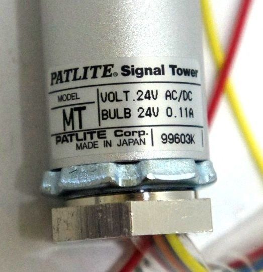 NIB PATLITE MT-402 SIGNAL TOWER SUPER SLIM 24V, MT402
