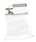 NEW SERVICE INDUSTRIAL SUPPLY 4' WIRE ROPE SLING 3/16" DIAMETER