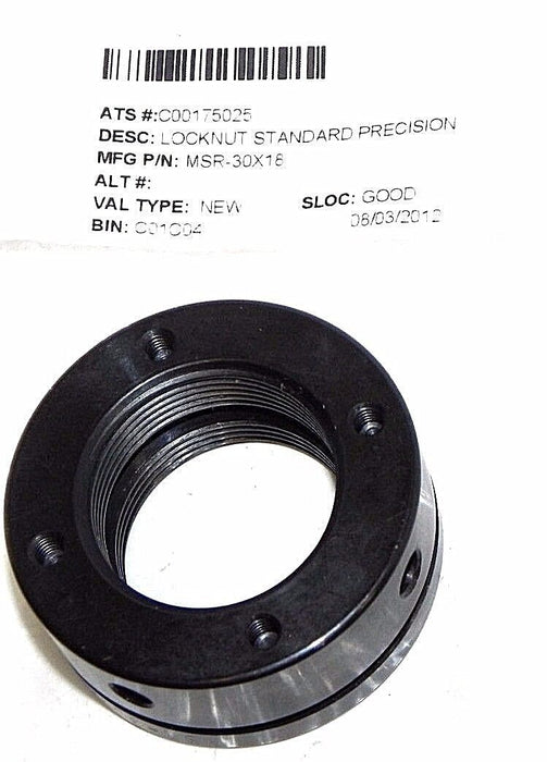 NEW SPIETH PRECISION LOCKNUT MSR-30X18 MSR SERIES MSR30X18