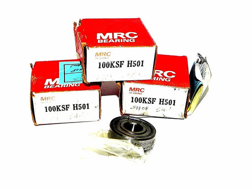 LOT OF 3 NIB 100KSF H501 BEARINGS 100KSFH501