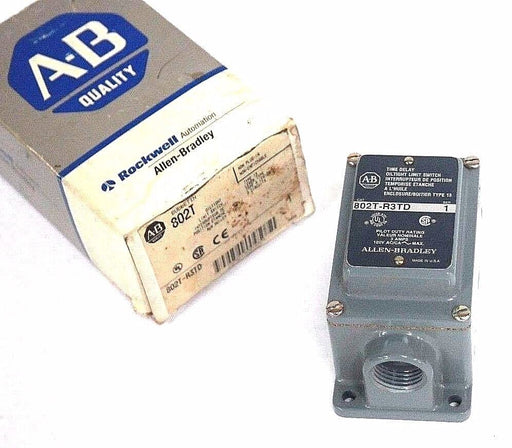 NEW ALLEN BRADLEY 802T-R3TD SER. 1 OILTIGHT LIMIT SWITCH 802TR3TD