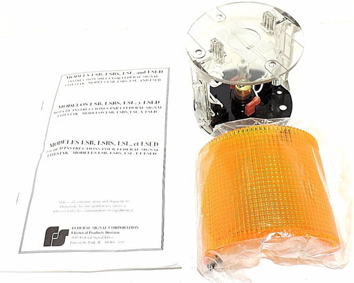 NIB SIGNAL DIVISION LSL-120A SERIES A3 LIGHTSTACK MODULE 120VAC COLOR AMBER