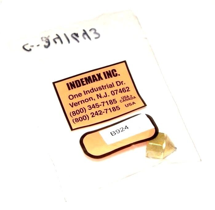 NEW INDEMAX B924 NOZZLE TIP, 5-44 THREAD, 5/32 HEX