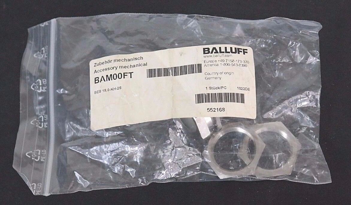 NEW BALLUFF BAM00FT ACCESSORY MECHANICAL BES 18,0-KH-2S