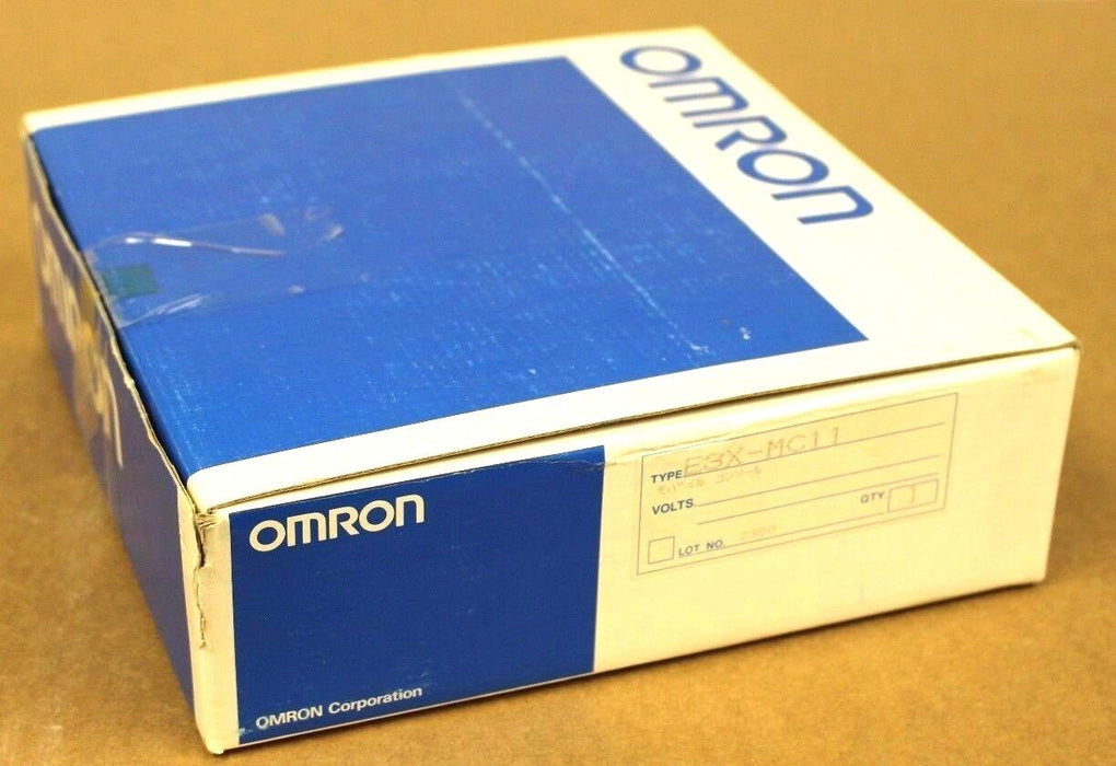 NIB OMRON E3X-MC11 REMOTE CONTROL KIT COMPLETE W/AC ADAPTER E3XMC11