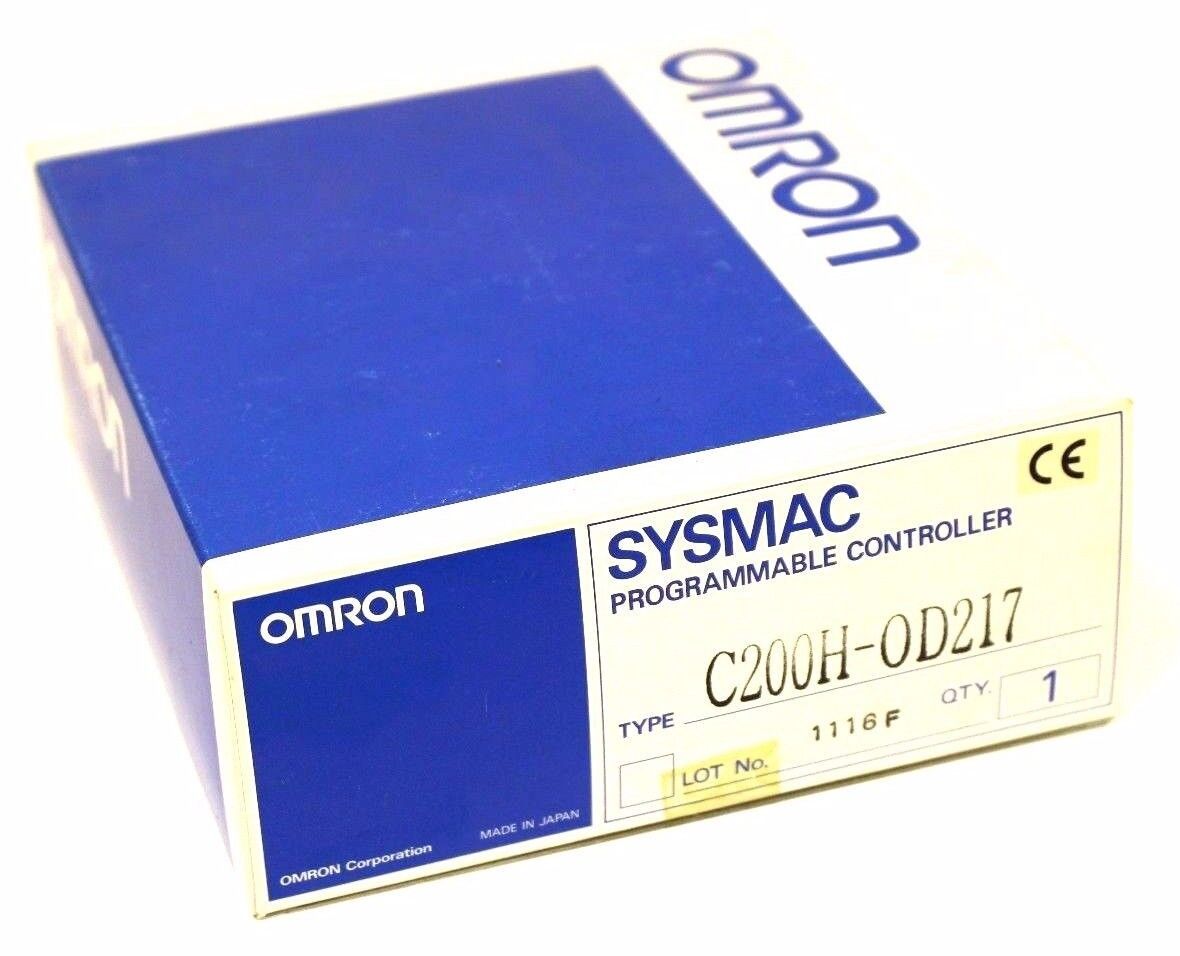 NIB OMRON C200H-OD217 OUTPUT MODULE 5-24VDC 0.3A/POINT, 3.6A/UNIT C200HOD217
