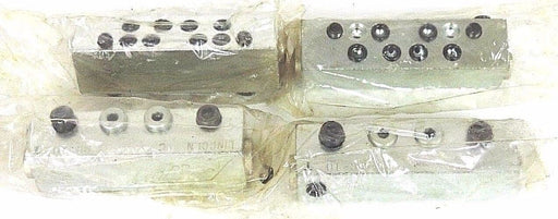 LOT OF 4 NEW LINCOLN MR-10T LUBRICATING FEEDER BLOCK/DIVIDER MR10T