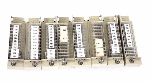 LOT OF 8 HONEYWELL P/N 22017 TERMINAL BLOCKS MODEL 621-9950