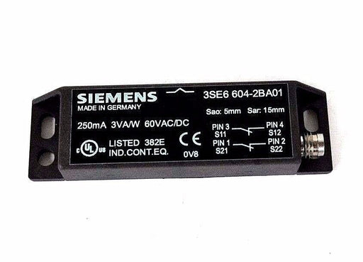 NIB SIEMENS 3SE6 604-2BA01 LARGE SOCKET 3SE66042BA01, 3ZX1012-0SE66-3AA1