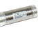 LOT OF 2 NEW PARKER WP541619 A PNEUMATIC CYLINDERS 3/4" BORE 1/2" STROKE