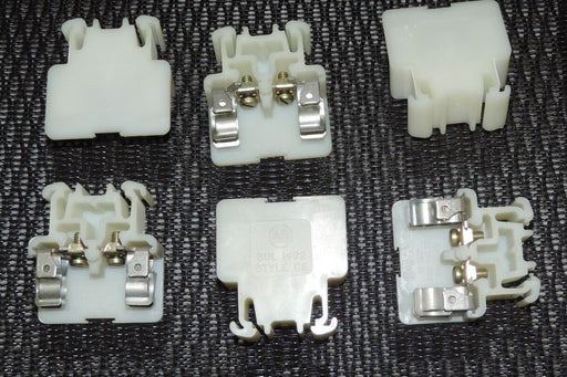 LOT OF 6 NEW ALLEN BRADLEY 1492-CE TERMINAL BLOCKS 1492CE, 10A, 600V MAX.