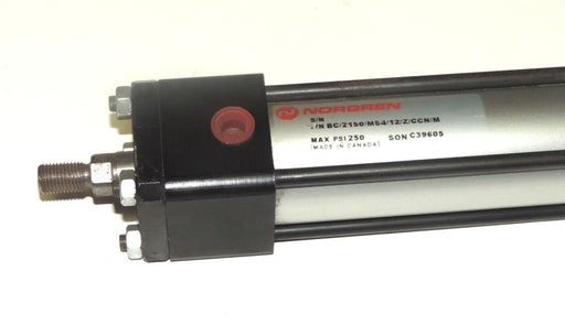 NEW NORGREN BC/2150/MS4/12/Z/CCN/M PNEUMATIC ACTUATOR CYLINDER 250PSI SONC39605