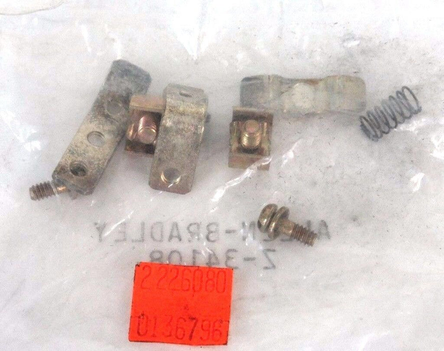 LOT OF 7 NEW ALLEN BRADLEY Z-34108F SINGLE POLE CONTACT KITS, SIZE 0, BUL702L
