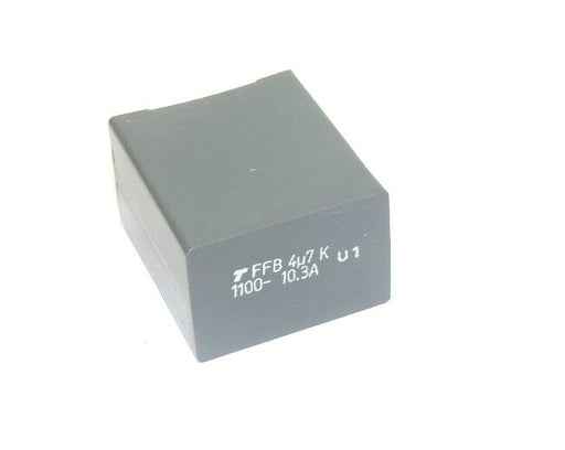 LOT OF 8 NEW DIGI-KEY 478-2612-ND CAPACITORS MFG P/N: FFB56L0475K, 4.7UF 1100VDC