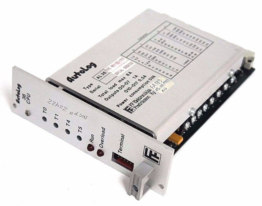 AUTOLOG FF-ELEKTRONNIKKA AL36 CPU MODULE, FFE 901105/923, AL36IFC1, 30213