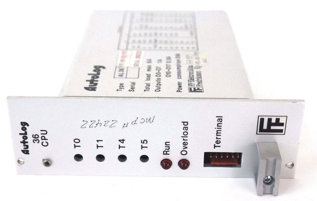 AUTOLOG FF-ELEKTRONNIKKA AL36 CPU MODULE, FFE 901105/923, AL36IFC1, 30213