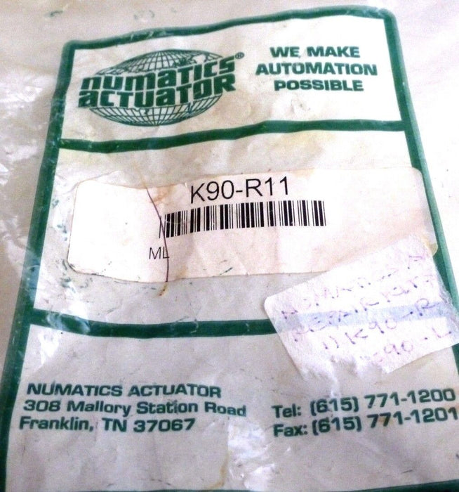 NEW NUMATICS K90-R11 ACTUATOR REPAIR SEAL KIT K90R11