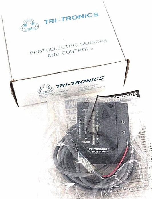 NIB TRI-TRONICS DCE2F1 FIBER OPTIC SENSOR W/ CONTRAST 15329 MODEL: DCE-2