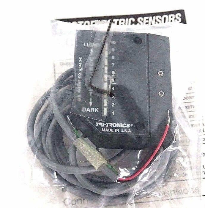 NIB TRI-TRONICS DCE2F1 FIBER OPTIC SENSOR W/ CONTRAST 15329 MODEL: DCE-2