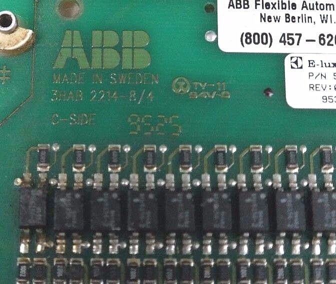 ABB DSQC-223 I/O BOARD 3HAB-2214-8/4, YB-560-103-BD/4, 56-01-03-BD, REV 008