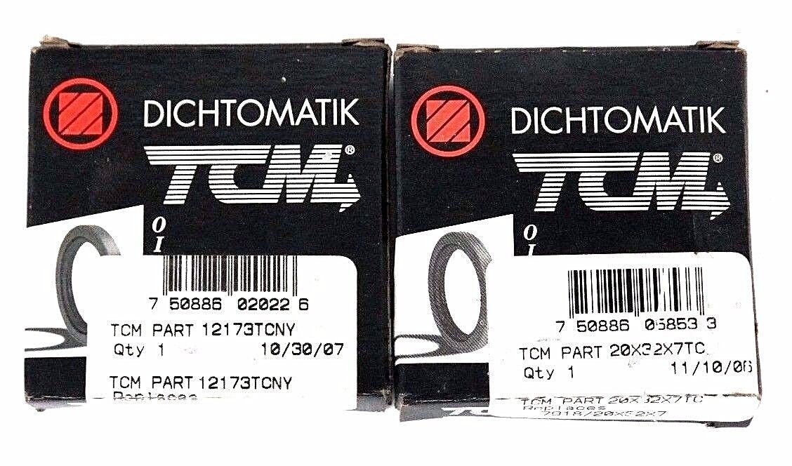 NIB TCM OIL SEAL 12173TCNY, 20X32X7TC